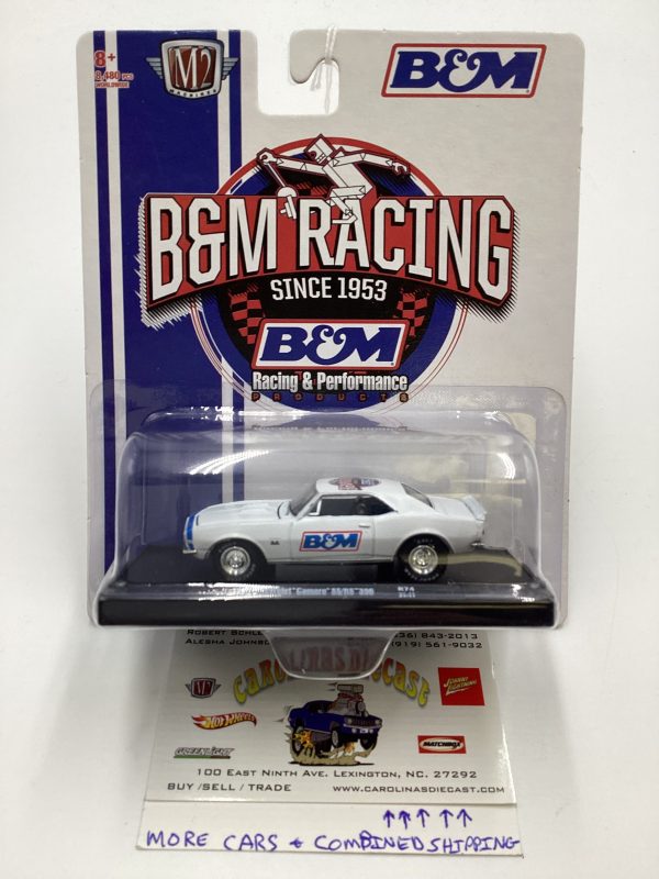 M2 Machines Auto Driver B&M 1967 Chevrolet Camaro SS RS 396 White R74 190i Sale