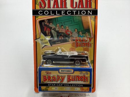 Matchbox Star Car Collection The Brady Bunch 55 Chevy Convertible Black (SR) Sale