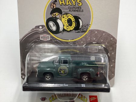 M2 Machines Auto Driver Hays 1956 Ford F-100 Truck Forest Green R88 190E on Sale