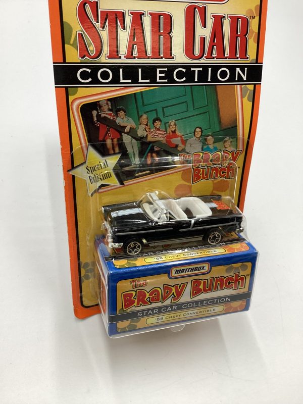 Matchbox Star Car Collection The Brady Bunch 55 Chevy Convertible Black (SR) Sale