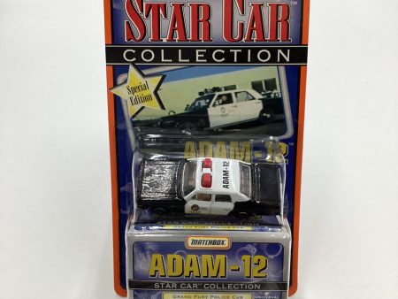 Matchbox Star Car Collection Adam-12 Grand Fury Police Car Fashion