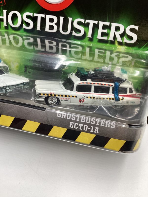 Hot wheels Classic Ghostbusters 2 Pack Premium Ghostbusters Ecto-1 & Ecto-1A 281A Online Sale