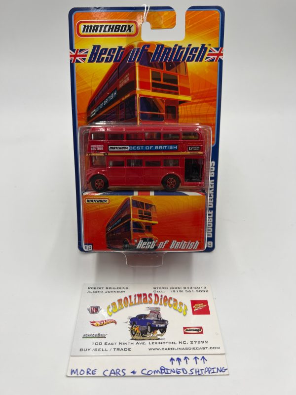 Matchbox Best Of British #9 Double Decker Bus Red 170A Sale