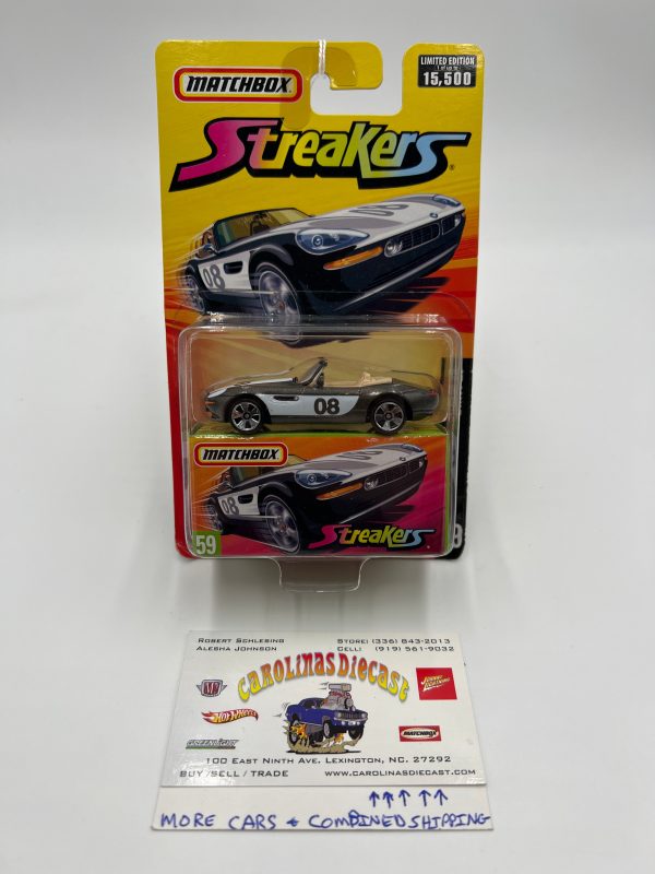 Matchbox Streakers #59 BMW Z8 Dark Gray 169A on Sale