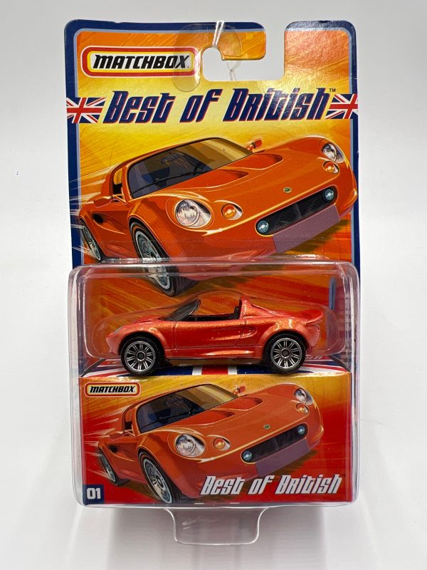 Matchbox Best Of British #1 2006 Lotus Elise Orange 172A Cheap