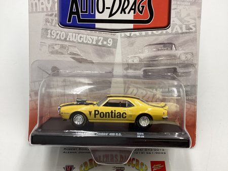 M2 Machines Auto Driver Pontiac 1968 Pontiac Firebird 400 H.O. Yellow S06 190A For Discount