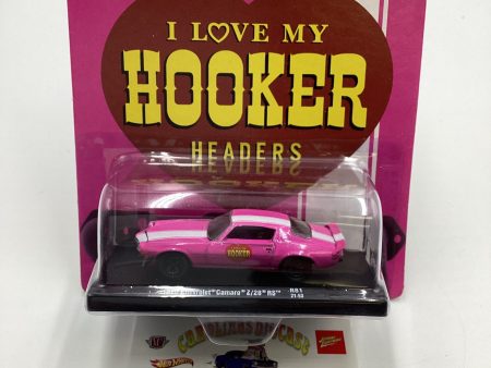 M2 Machines Auto Drivers Hooker Headers 1970 Chevrolet Camaro Z 28 RS R81 Pink 193C Online Hot Sale