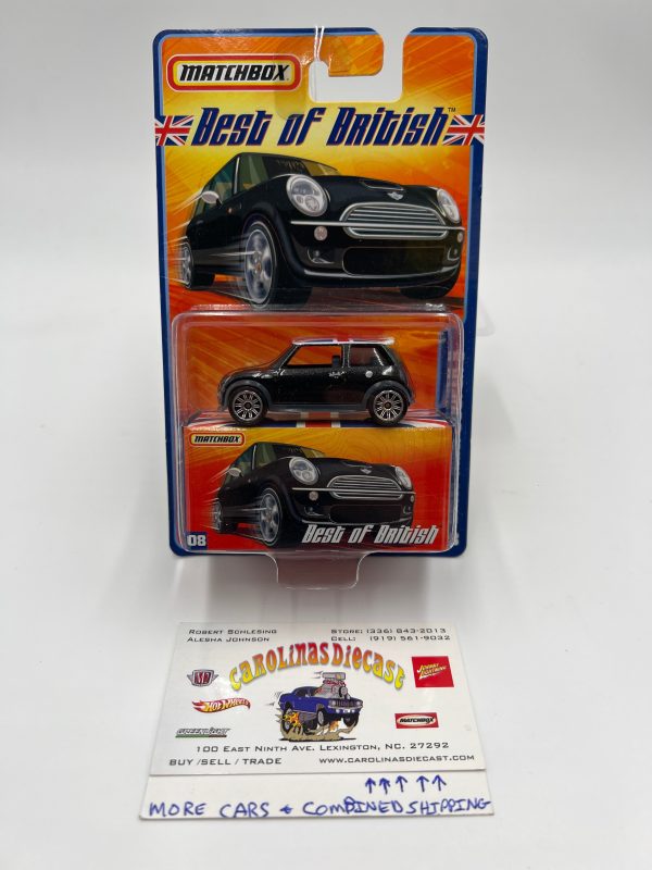 Matchbox Best Of British #8 BMW Mini Cooper S Black 171B Fashion