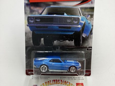 2017 HotWheels Car Culture Redliners #3 68 Copo Camaro Blue 245L on Sale