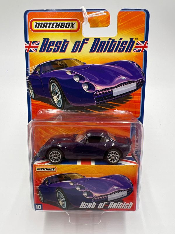 Matchbox Best Of British #10 TVR Tuscan S Purple 172A Sale