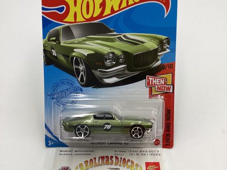 2021 Hot Wheels #179 Walgreens Exclusive Green 70 Chevy Camaro RS 240A Online Sale