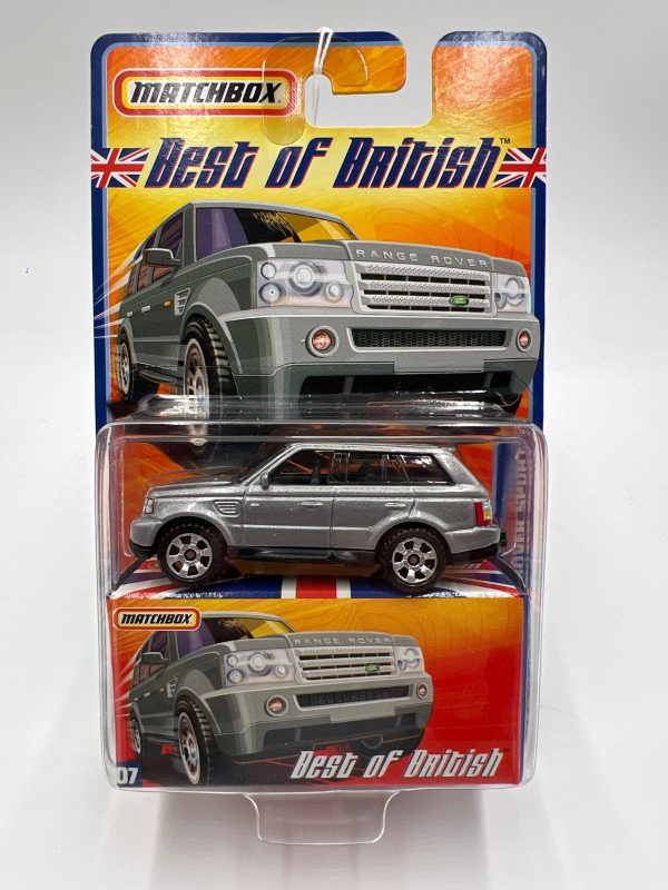 Matchbox Best Of British #7 2006 Range Rover Sport Silver 169A For Sale