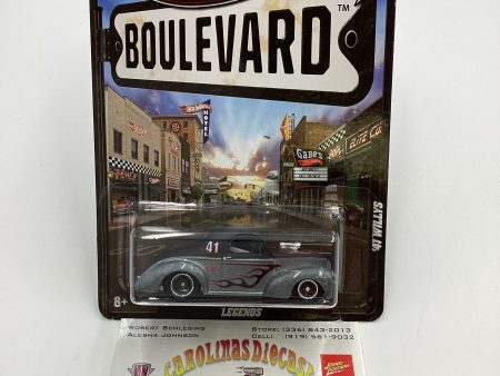 Hot Wheels Boulevard Legends 41 Willys Gray Silver SR Online Hot Sale