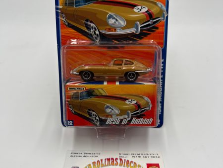 Matchbox Best Of British #12 1961 Jaguar E-Type Light Brown 170A Cheap