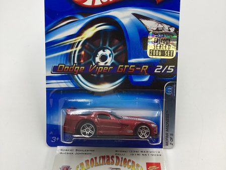 2006 Hot Wheels #62 2006 Dodge Viper GTS-R Red Factory Sealed 57B Cheap