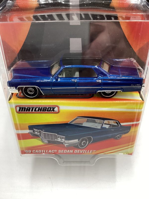 Matchbox Best of Matchbox Series 1 69 Cadillac Sedan Deville Blue 172C For Discount