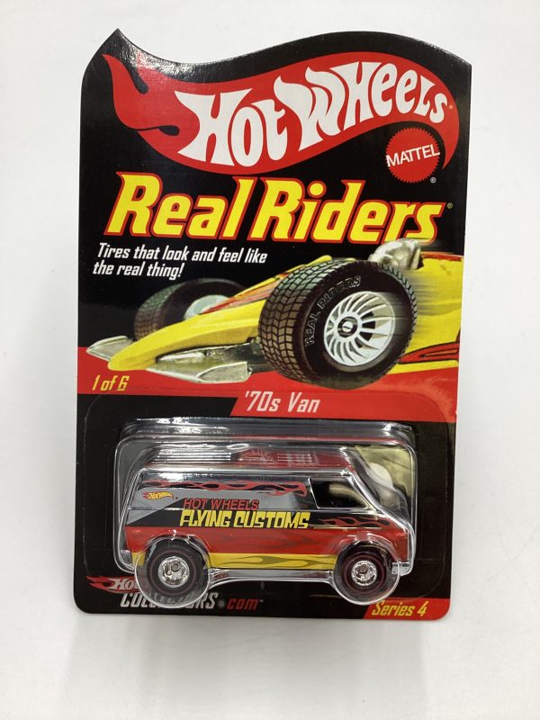 Hot Wheels Real Riders RLC Low #140 11000 Series 4 1 6 70s Van W Protector Online