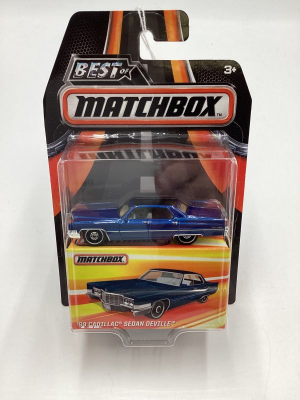 Matchbox Best of Matchbox Series 1 69 Cadillac Sedan Deville Blue 172C For Discount