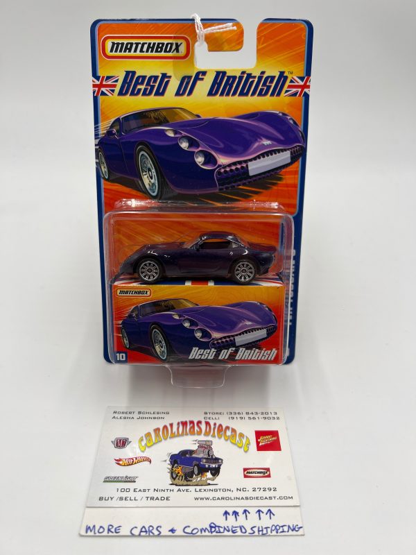 Matchbox Best Of British #10 TVR Tuscan S Purple 172A Sale