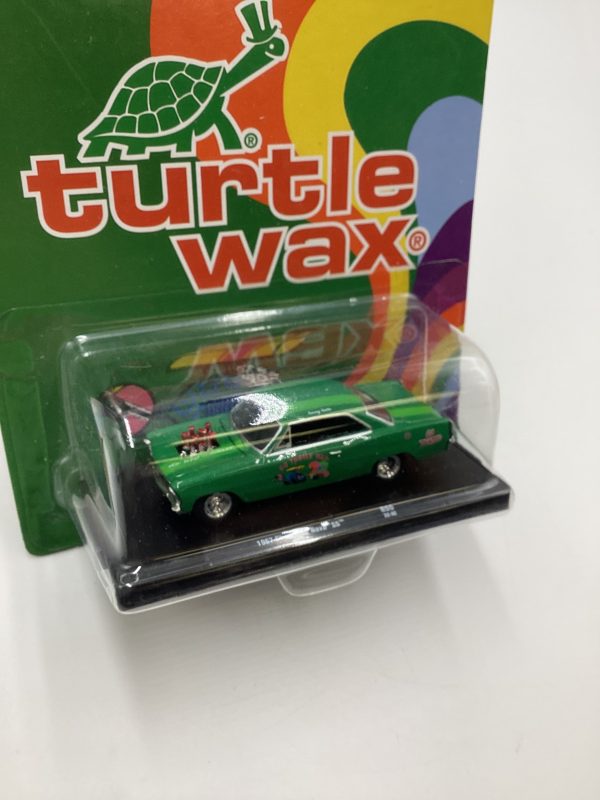 M2 Machines Auto Driver Turtle Wax 1967 Chevrolet Nova SS Green R90 193E For Cheap