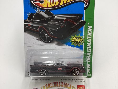 2013 Hot Wheels #62 Classic TV Series Batmobile Black Sale