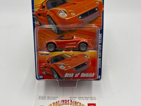 Matchbox Best Of British #1 2006 Lotus Elise Orange 172A Cheap