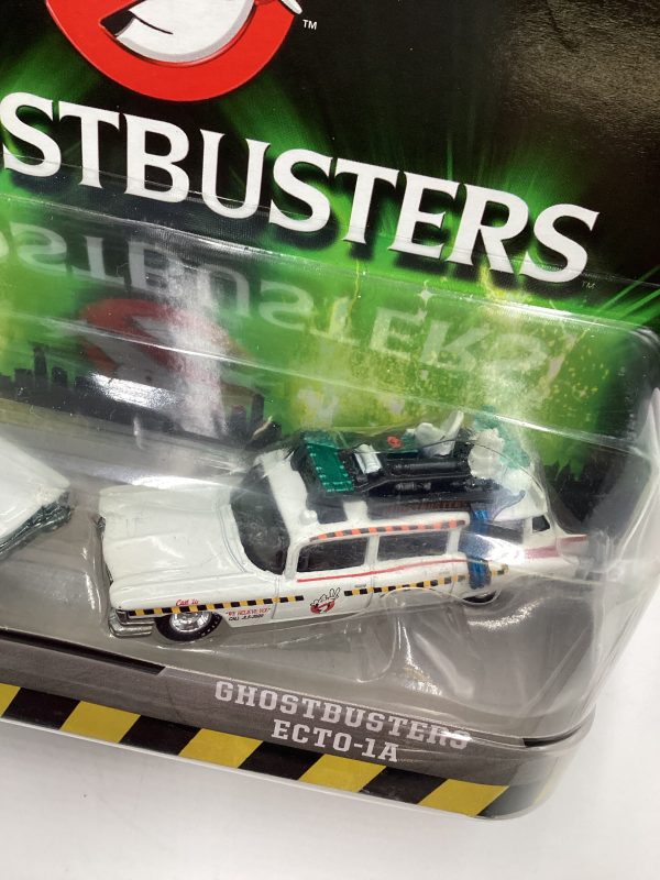 Hot wheels Classic Ghostbusters 2 Pack Premium Ghostbusters Ecto-1 & Ecto-1A 281A Online Sale