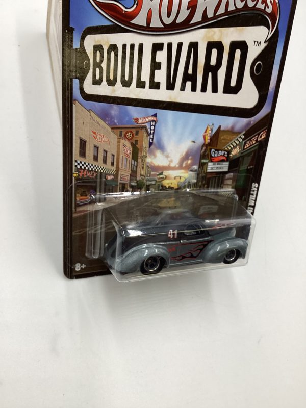 Hot Wheels Boulevard Legends 41 Willys Gray Silver SR Online Hot Sale