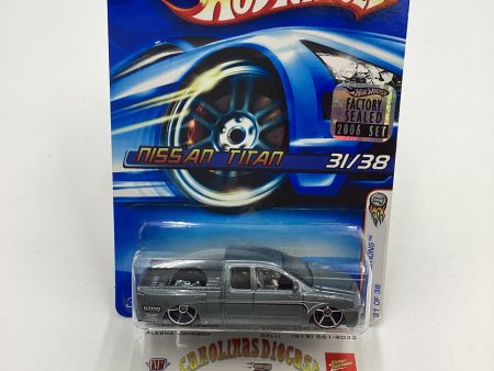 2006 Hot Wheels First Editions #31 Nissan Titan Silver Factory Sealed SR For Cheap