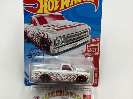 2019 Hot Wheels Target Red Edition #176 67 Chevy C10 White 148A Supply