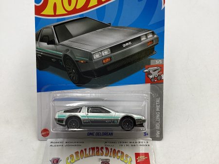 2024 Hot Wheels #236 DMC Delorean Treasure Hunt N Case 273C For Sale