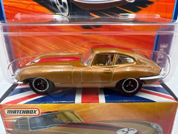 Matchbox Best Of British #12 1961 Jaguar E-Type Light Brown 170A Cheap