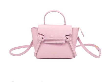 Celine Pico Belt Bag Rose Quartz Grained Calfskin Gold Hardware on Sale