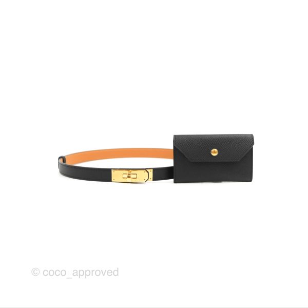 Hermès Epsom Kelly Pocket 18 Belt Black Gold Hardware Online