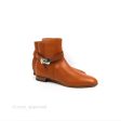 Hermès Neo Ankle Boots Naturel Calfskin Size 39 For Discount