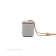 Chanel Pearl Crush Vanity With Chain Grey Lambskin Aged Gold Hardware Online