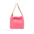 Chanel 22 Small Pink Shiny Calfskin Aged Gold Hardware Online