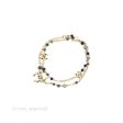 Chanel CC Pearl Gemstone Chain Long Necklace Gold Tone 16A Discount