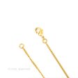 Chanel CC Necklace Gold Tone 12P For Sale