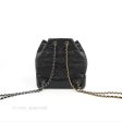 Chanel Small Gabrielle Backpack Black Aged Calfskin on Sale