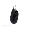 Chanel Tweed Boucle Knitting Bag Black Silver Hardware Online