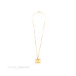 Chanel CC Necklace Gold Tone 12P For Sale