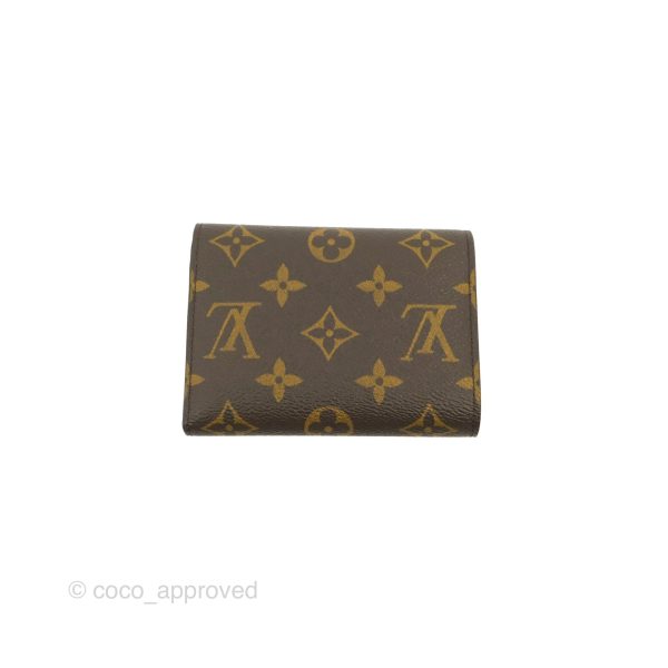 Louis Vuitton Victorine Wallet Monogram Canvas Rose Ballerine Online now