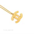 Chanel CC Necklace Gold Tone 12P For Sale