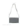 Goyard Monte-Carlo PM Clutch with Strap Grey Goyardine Canvas Online now