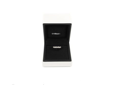 Chanel Coco Crush Ring Diamond White Gold Mini Version Size 48 Online Sale