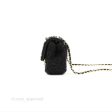 Chanel Black Faux Pearl Embellished Tweed Mini Cosmos Flap Bag Online Sale