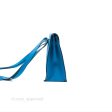 Hermès Kelly Danse II Bag Verso Veau Evercolor Bleu Frida  Rose Mexico Palladium Hardware Supply