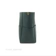 Celine Sangle Bucket Bag Grained Calfskin Dark Green For Cheap