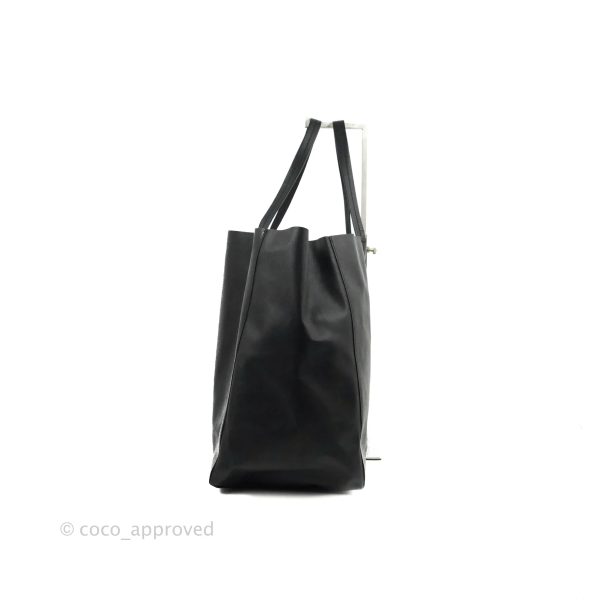 Celine Large Horizontal Cabas Tote Bag Black Calfskin Online Hot Sale